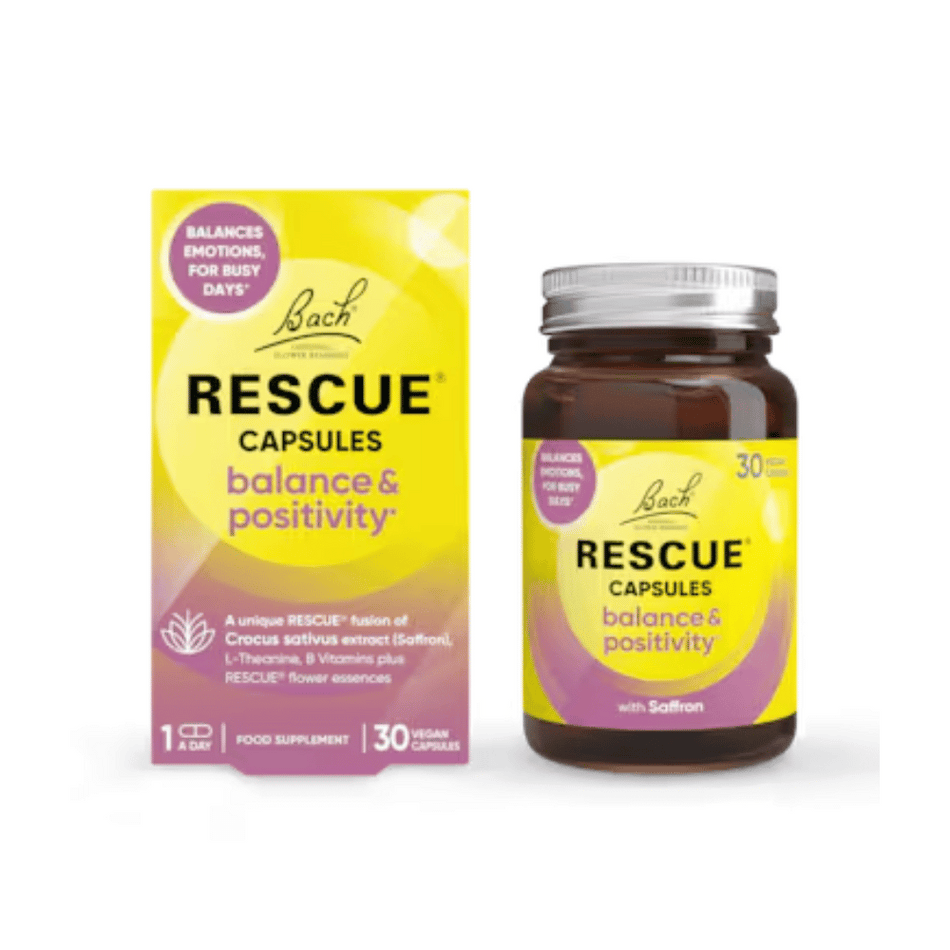 Bach Rescue Remedy Balance & Positivity 30 Capsules- Lillys Pharmacy and Health Store