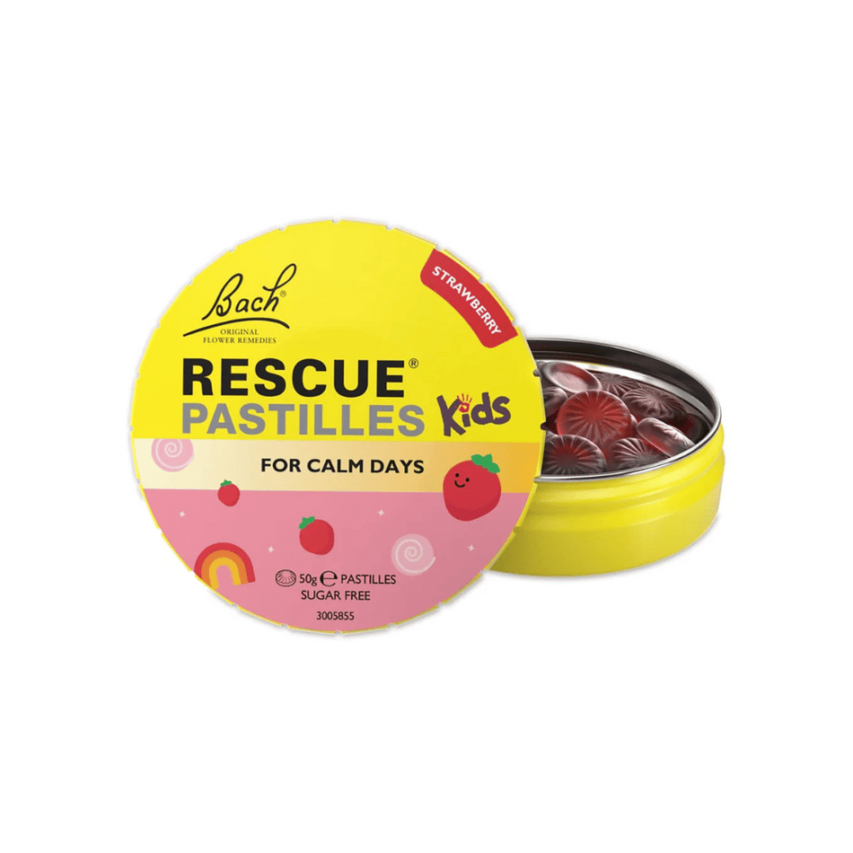 Bach Rescue Remedy Kids Strawberry Pastilles- Lillys Pharmacy and Health Store