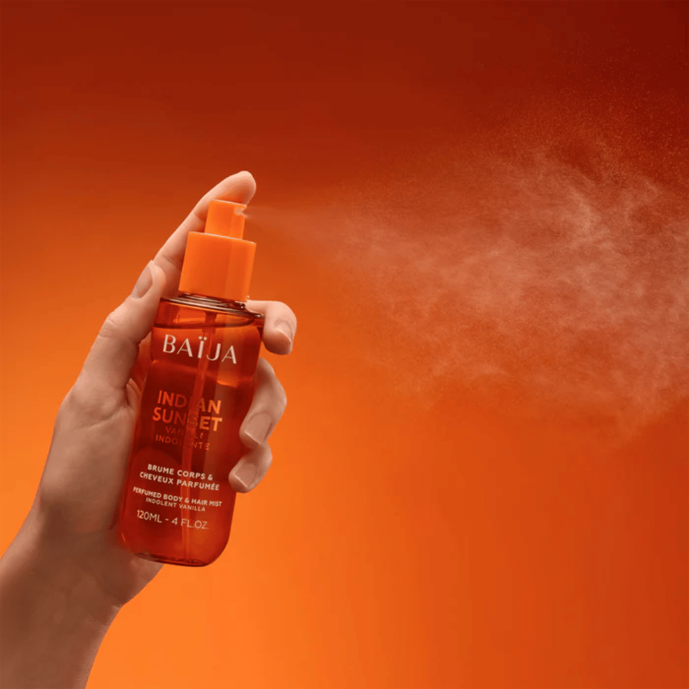 Baija Body & Hair Fragrance Mist – Indian Sunset 120ml- Lillys Pharmacy and Health Store