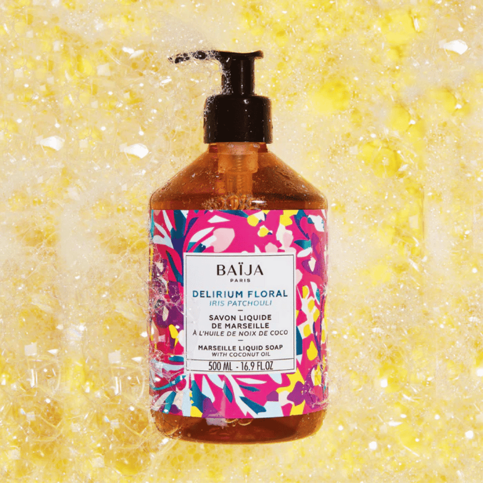 Baija Delirium Floral Liquid Marseille Soap 500ml- Lillys Pharmacy and Health Store