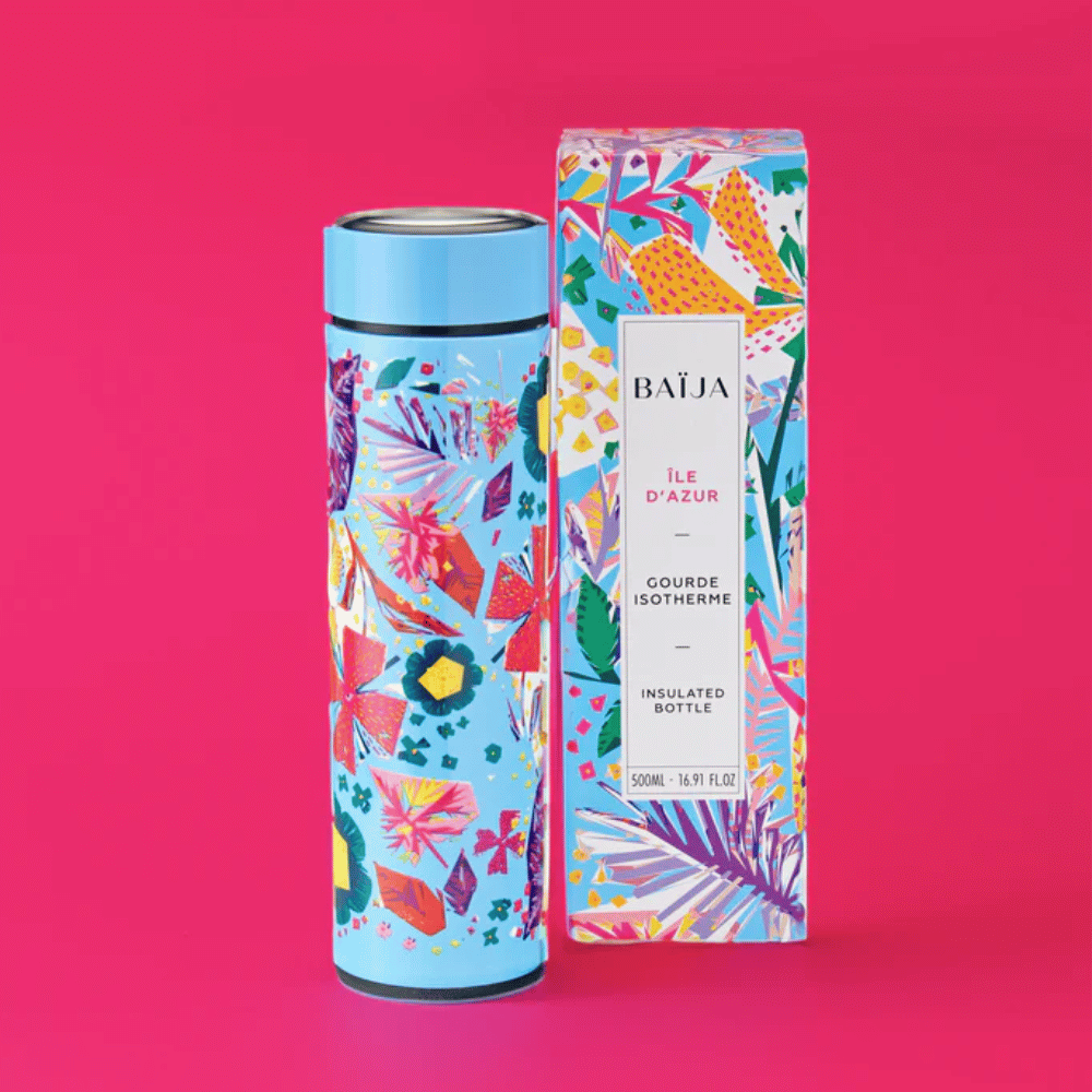 Baija Île d'Azur Insulated Bottle - 500ml- Lillys Pharmacy and Health Store