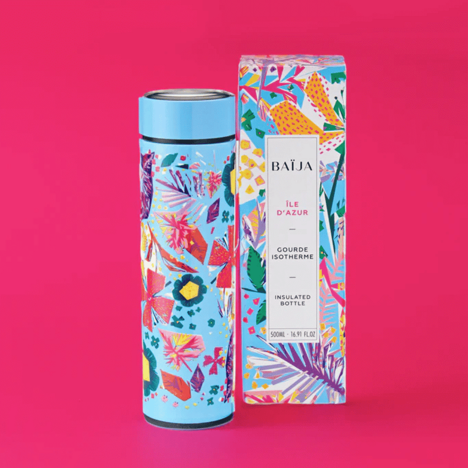 Baija Île d'Azur Insulated Bottle - 500ml- Lillys Pharmacy and Health Store