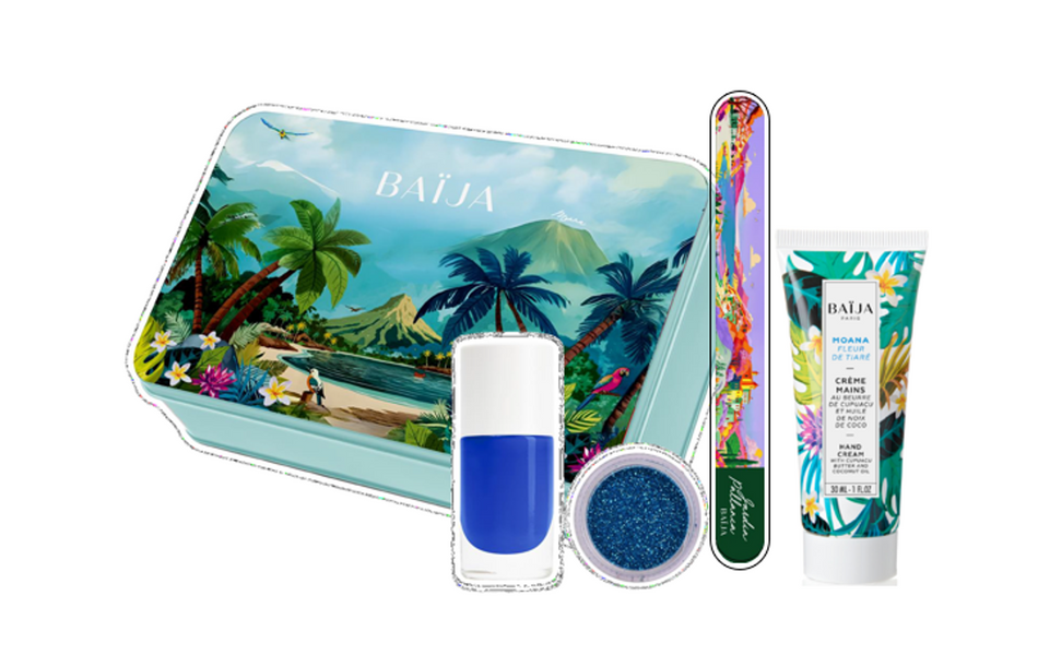 Baija Moana Nails & Glitter Party Gift Set - Blue- Lillys Pharmacy and Health Store