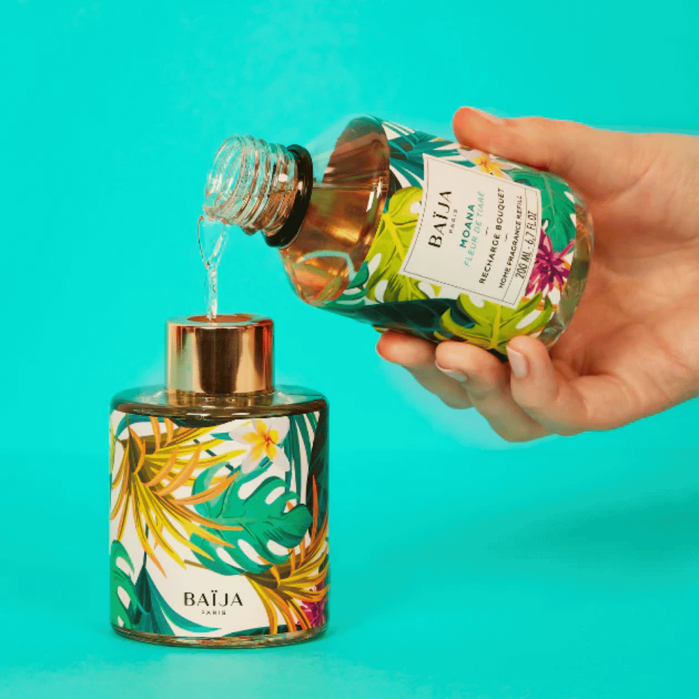 Baija Moana Wood Reed Diffuser Refill - 200ml- Lillys Pharmacy and Health Store