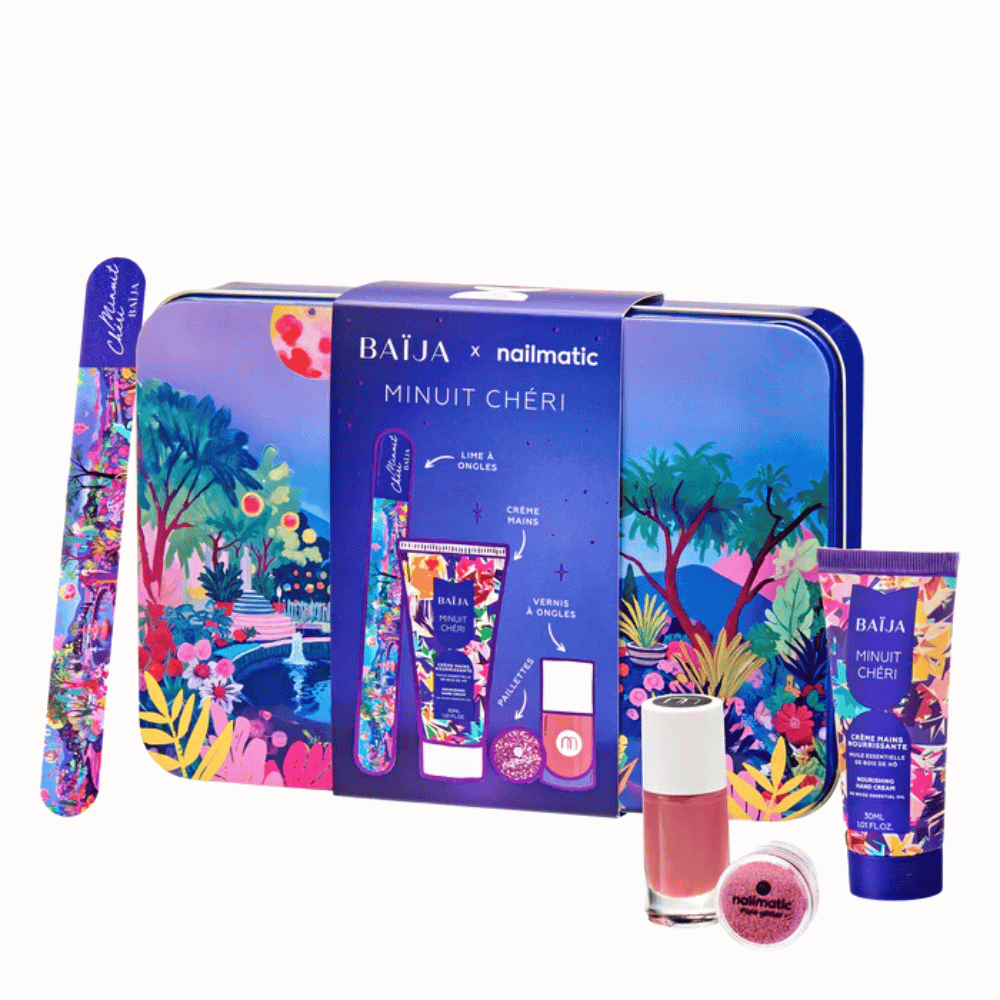 Baija x nailmatic Minuit Chéri Nails & Glitter Party Gift Set- Lillys Pharmacy and Health Store