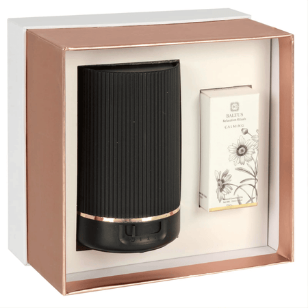 Baltus Portable Aroma Diffuser With Essential Oil Battery Operated 13cm - Black- Lillys Pharmacy and Health Store