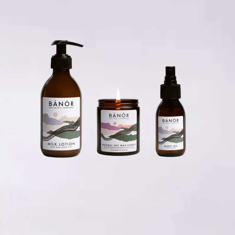 Banor Calming Gift Set - Lotion, Oil & Candle- Lillys Pharmacy and Health Store