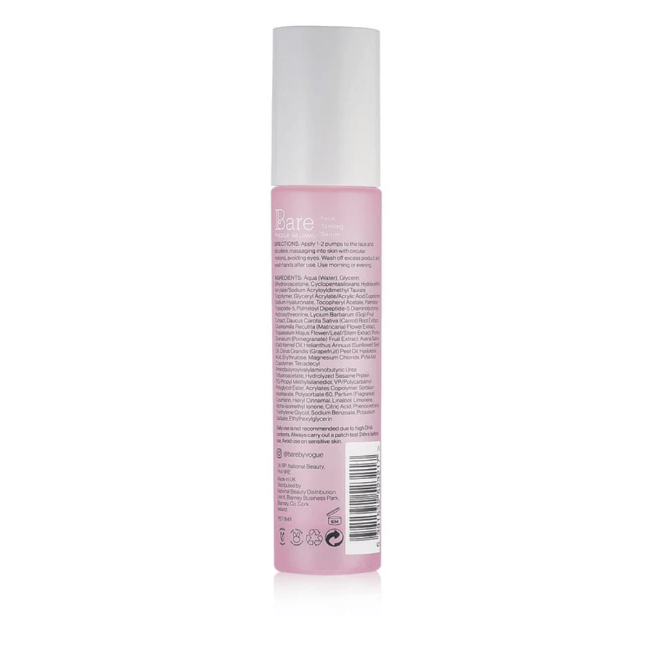 Bare by Vogue Face Tanning Serum - Light- Lillys Pharmacy and Health Store