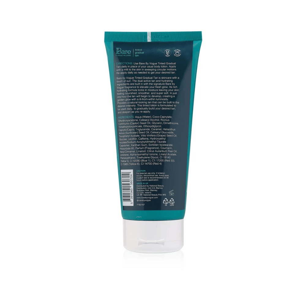 Bare by Vogue Tinted Gradual Tan 200ml- Lillys Pharmacy and Health Store