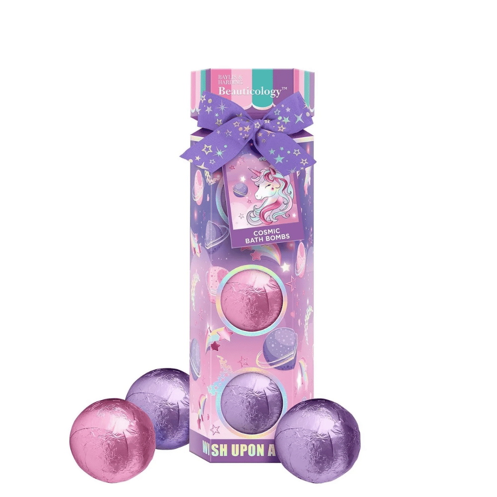 Baylis & Harding Beauticology Cosmic Bath Bomb Trio Gift Set- Lillys Pharmacy and Health Store
