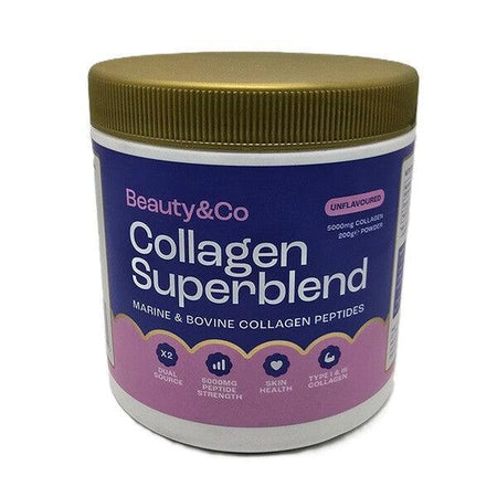 Beauty&CO Collagen Superblend, Unflavoured - 200g - Lilly’s Pharmacy & Health Store