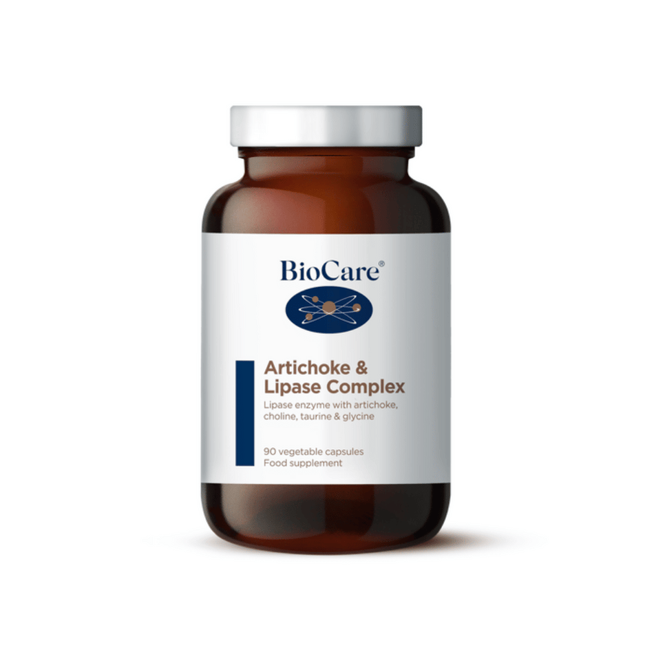 BioCare Artichoke Lipase Complex 90 Caps / Formerly Lipozyme®- Lillys Pharmacy and Health Store
