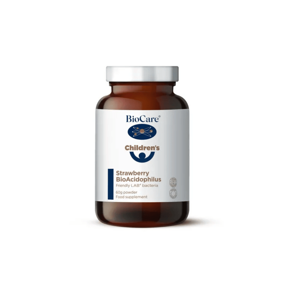 BioCare Childrens Strawberry Bioacidophilus 60g - EXP Oct 2026- Lillys Pharmacy and Health Store