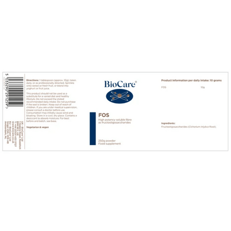 BioCare FOS 250g- Lillys Pharmacy and Health Store