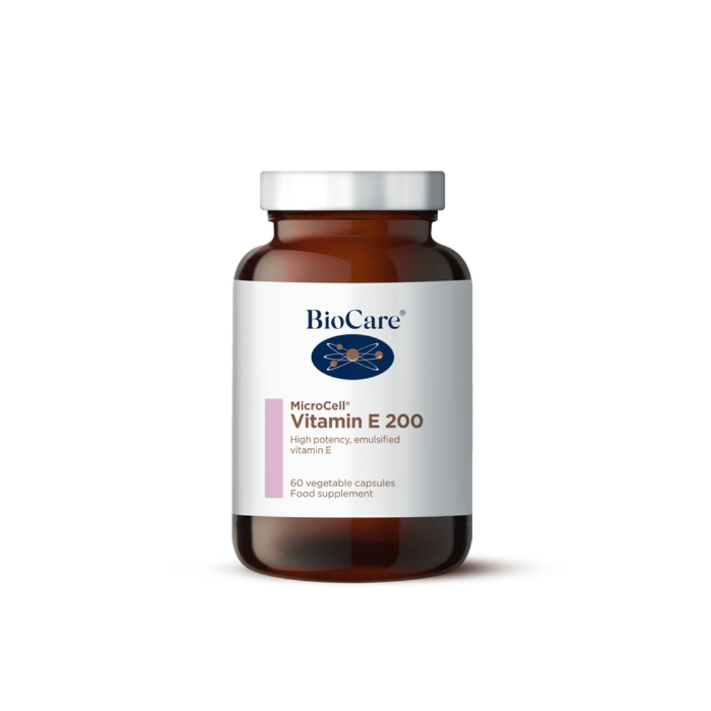BioCare Microcell® Vitamin E 200iu 60 Caps- Lillys Pharmacy and Health Store
