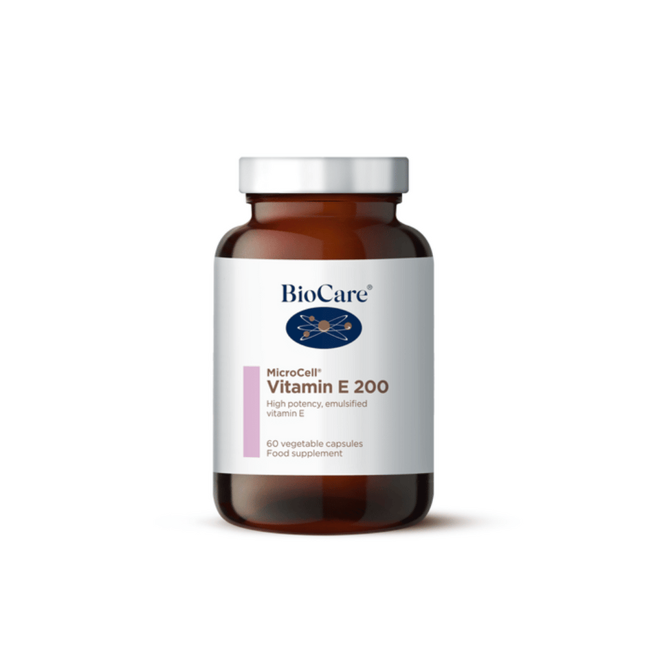 BioCare Microcell® Vitamin E 200iu 60 Caps- Lillys Pharmacy and Health Store