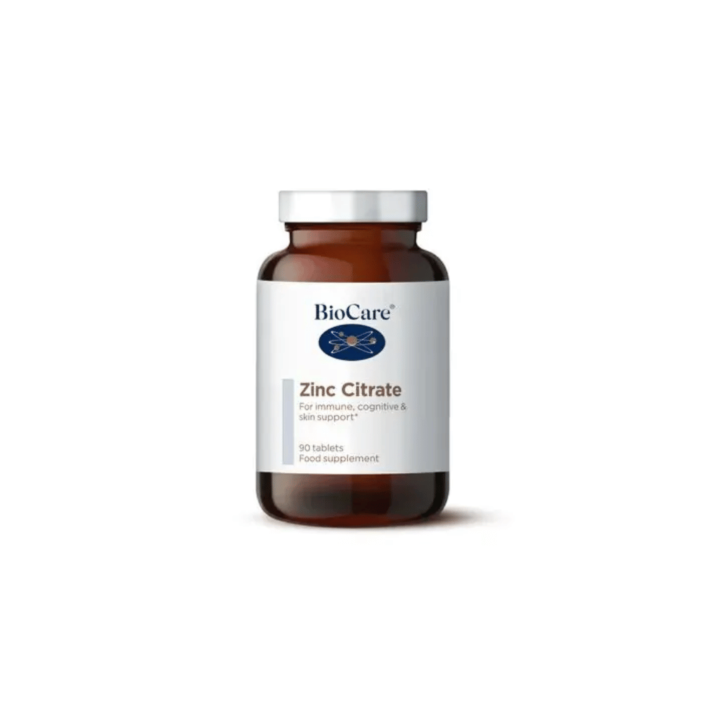 Biocare Zinc Citrate 90 Tablets- Lillys Pharmacy and Health Store