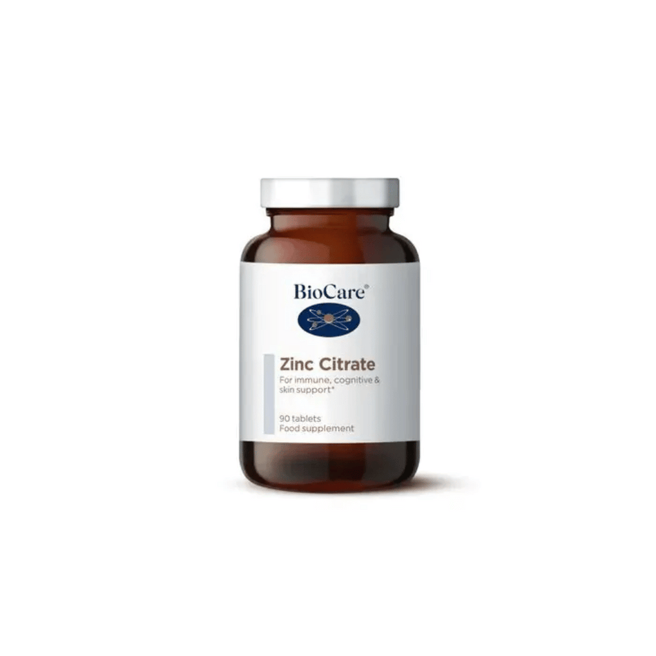 Biocare Zinc Citrate 90 Tablets- Lillys Pharmacy and Health Store