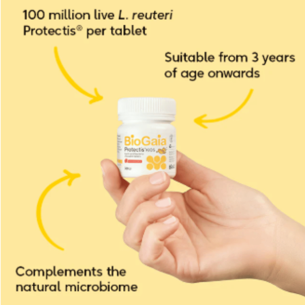 BioGaia Protectis Strawberry Kids Tablets 30s- Lillys Pharmacy and Health Store