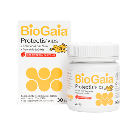 BioGaia Protectis Strawberry Kids Tablets 30s- Lillys Pharmacy and Health Store
