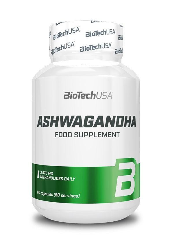 BioTechUSA Ashwagandha 60 caps- Lillys Pharmacy and Health Store