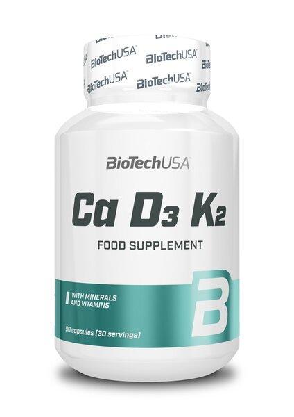 BioTechUSA Ca D3 K2 90 caps- Lillys Pharmacy and Health Store