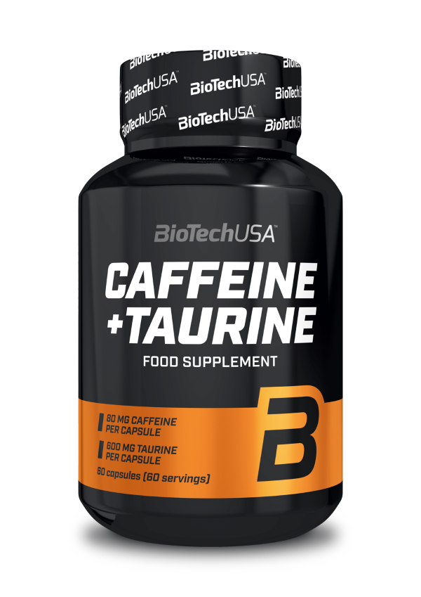 BioTechUSA Caffeine & Taurine 60 caps- Lillys Pharmacy and Health Store