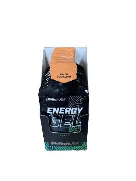 BioTechUSA Energy Gel, Peach 12 x 40g- Lillys Pharmacy and Health Store