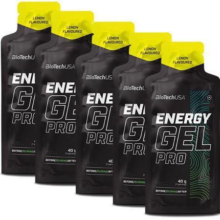 BioTechUSA Energy Gel Pro, Lemon 12 x 40g- Lillys Pharmacy and Health Store
