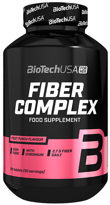 BioTechUSA Fiber Complex, Fruit Punch 120 tablets- Lillys Pharmacy and Health Store