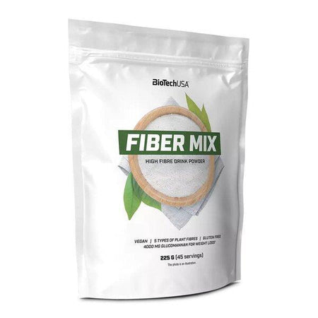 BioTechUSA Fiber Mix, Unflavored 225g- Lillys Pharmacy and Health Store