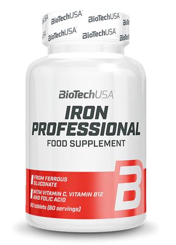 BioTechUSA Iron Professional 60 tablets- Lillys Pharmacy and Health Store