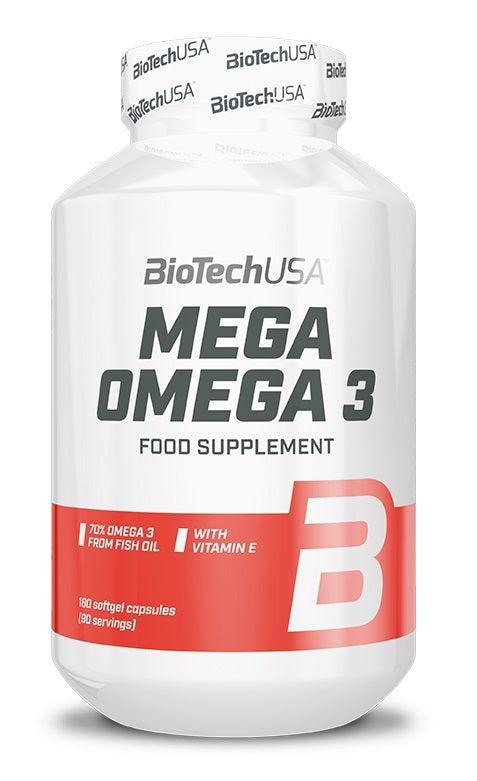 BioTechUSA Mega Omega 3 180 caps- Lillys Pharmacy and Health Store