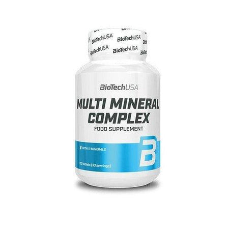 BioTechUSA Multi Mineral Complex 100 tablets- Lillys Pharmacy and Health Store