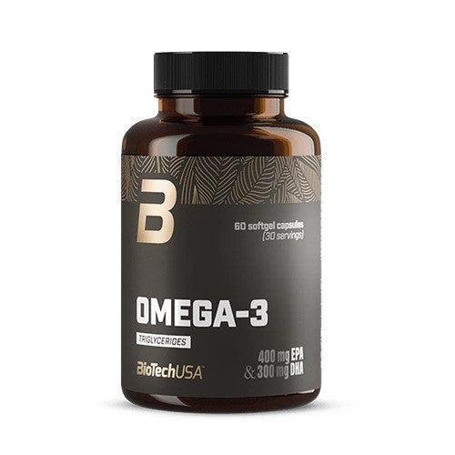 BioTechUSA Omega - 3 Triglycerides - 60 softgel capsules