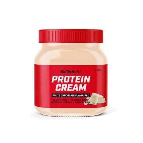 BioTechUSA Protein Cream, White Chocolate 400g- Lillys Pharmacy and Health Store