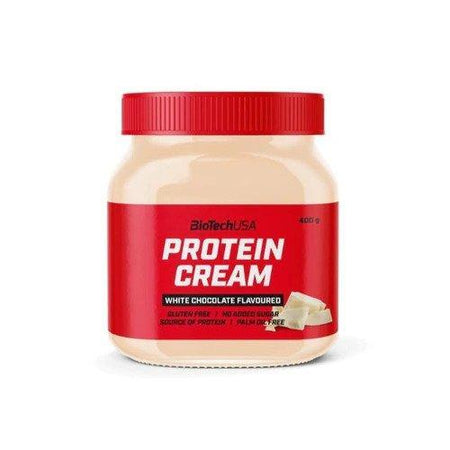 BioTechUSA Protein Cream, White Chocolate 400g- Lillys Pharmacy and Health Store