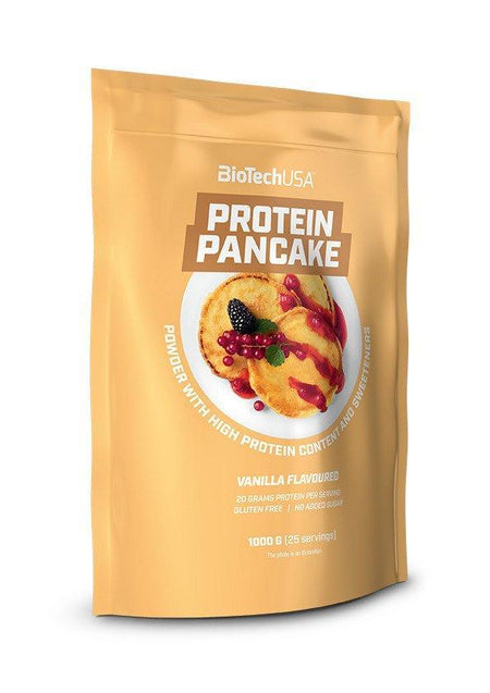 BioTechUSA Protein Pancake, Vanilla 1000g- Lillys Pharmacy and Health Store