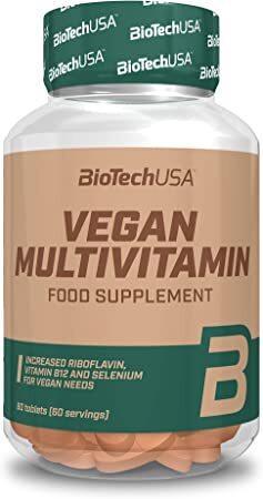 BioTechUSA Vegan Multivitamin 60 tablets- Lillys Pharmacy and Health Store