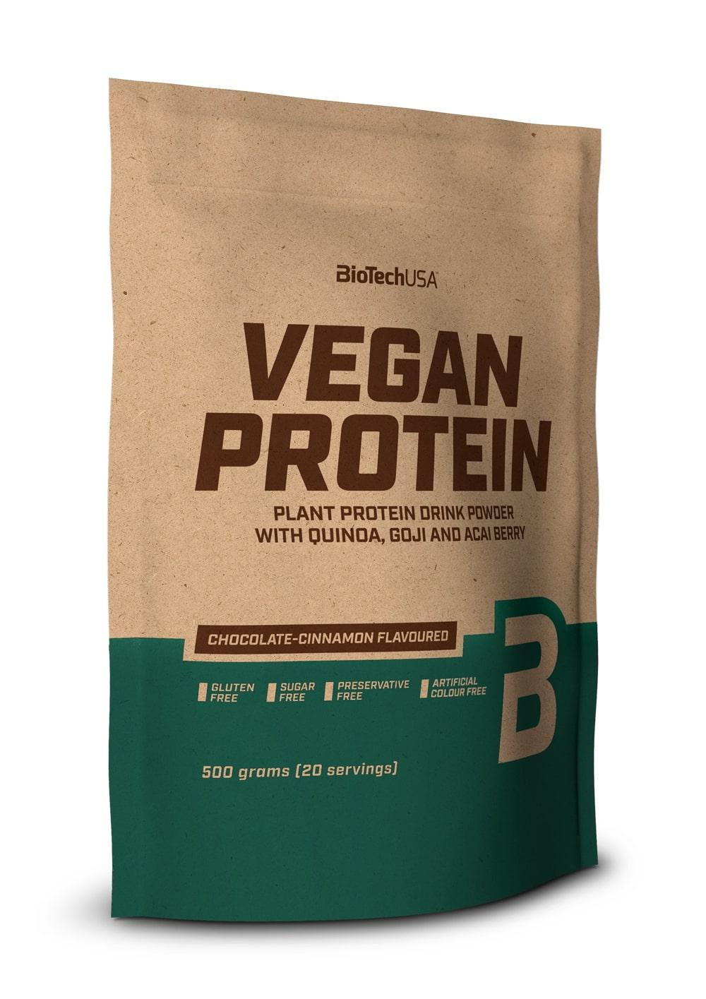 BioTechUSA Vegan Protein, Banana 500g- Lillys Pharmacy and Health Store