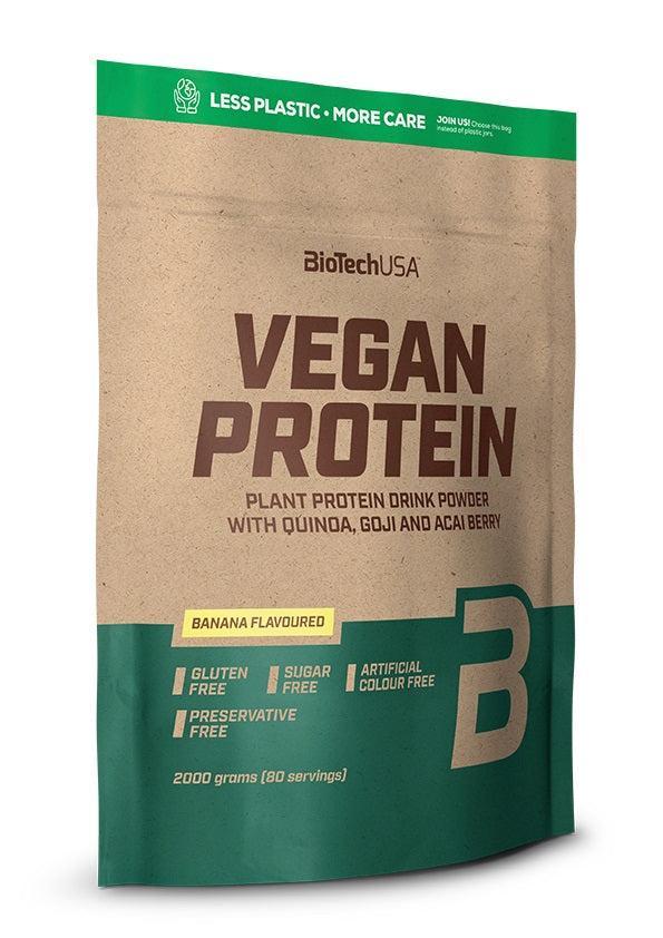 BioTechUSA Vegan Protein, Hazelnut 2000g- Lillys Pharmacy and Health Store