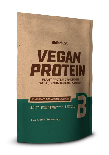 BioTechUSA Vegan Protein, Vanilla Cookie 500g- Lillys Pharmacy and Health Store