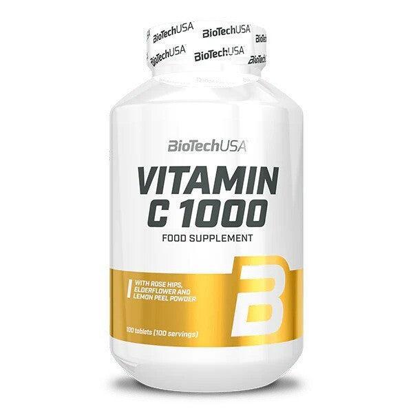 BioTechUSA Vitamin C 1000 100 tablets- Lillys Pharmacy and Health Store