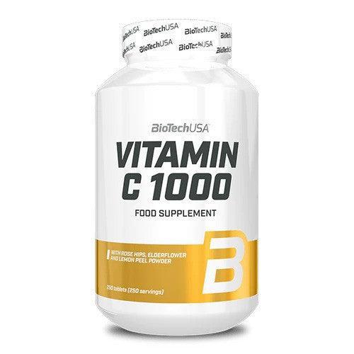 BioTechUSA Vitamin C 1000 250 tablets- Lillys Pharmacy and Health Store