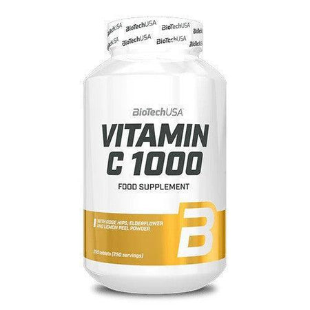 BioTechUSA Vitamin C 1000 250 tablets- Lillys Pharmacy and Health Store