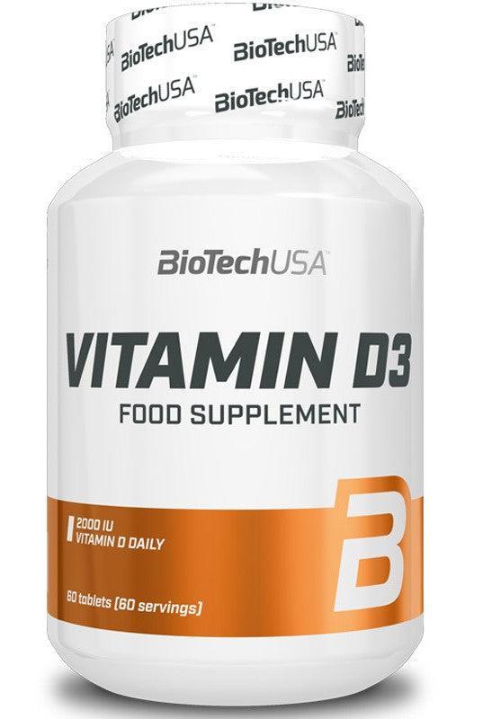 BioTechUSA Vitamin D3, 50mcg 120 tablets- Lillys Pharmacy and Health Store