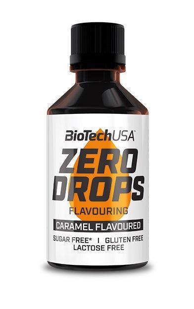 BioTechUSA Zero Drops, Caramel 50 ml- Lillys Pharmacy and Health Store