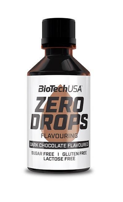 BioTechUSA Zero Drops, Dark Chocolate 50 ml- Lillys Pharmacy and Health Store