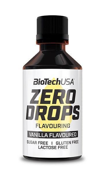 BioTechUSA Zero Drops, Vanilla 50 ml- Lillys Pharmacy and Health Store