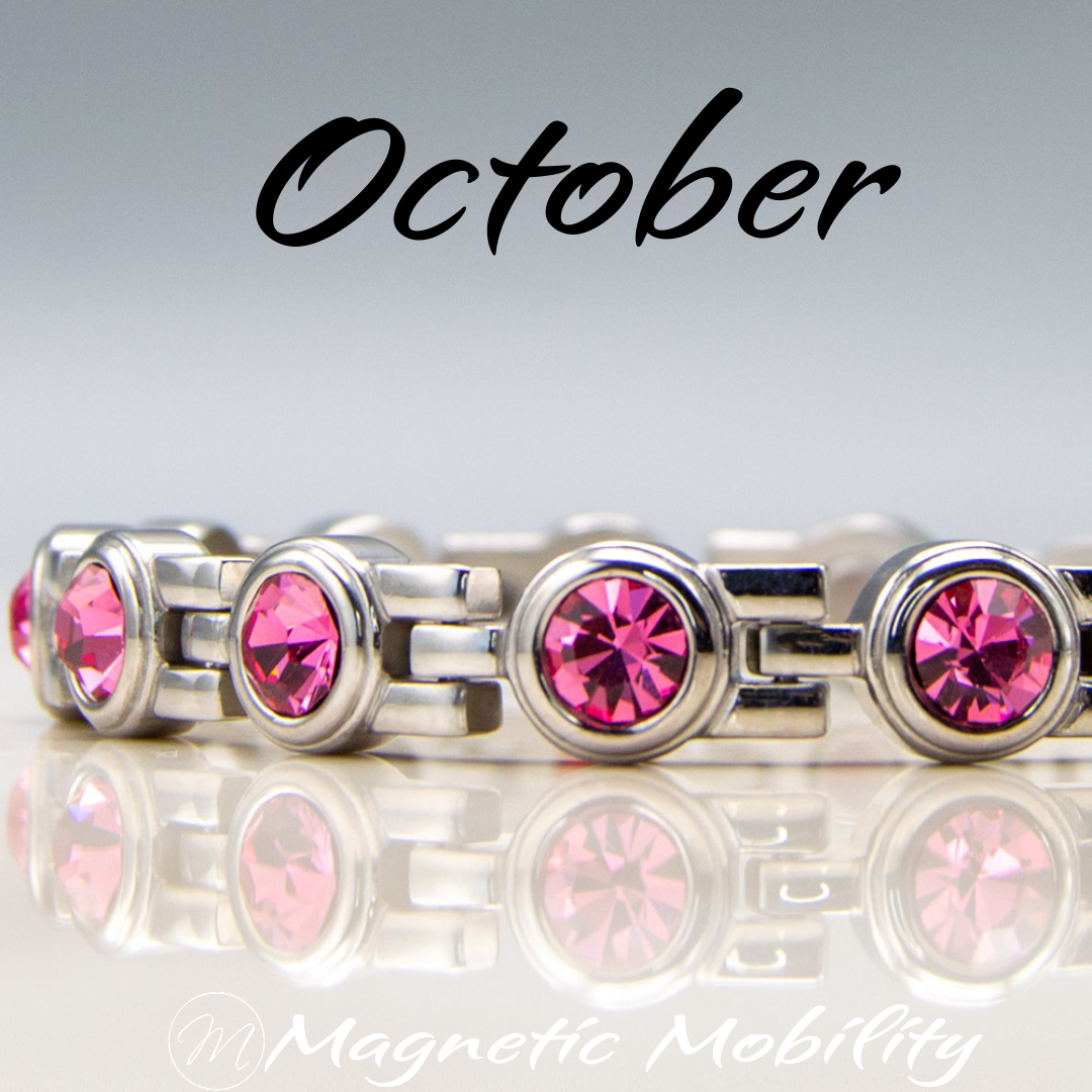 Birthstone Bracelets: 4in1 Magnetic Bracelet 12 styles- Lillys Pharmacy and Health Store